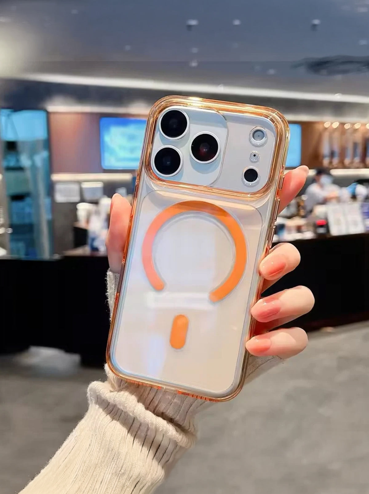 iPhone 17 Pro Max | Personality Camera Control Case | Orange