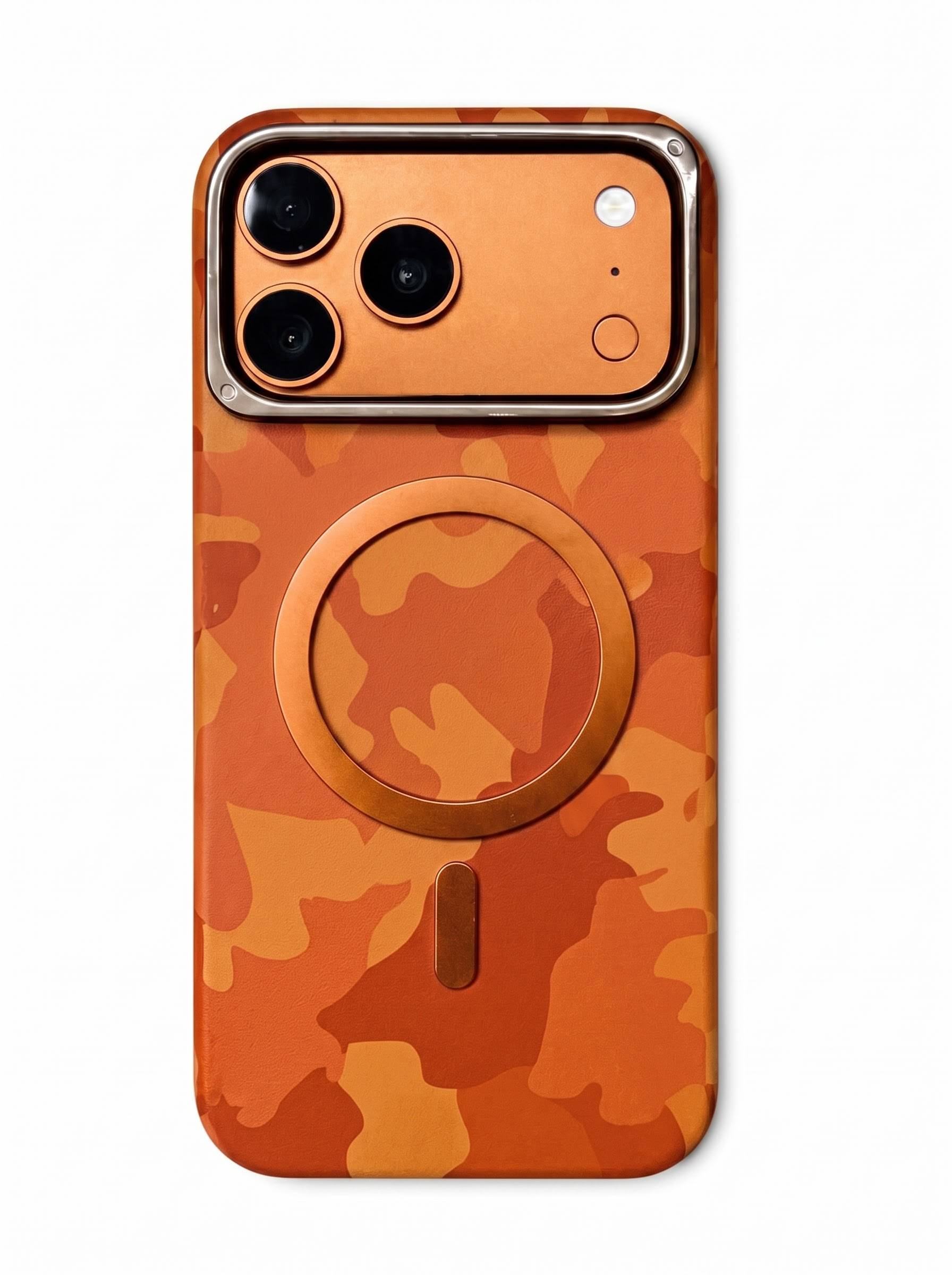 Army Leather Case For iPhone