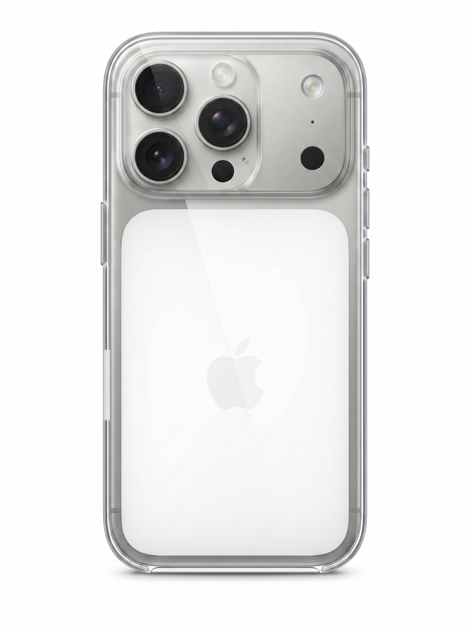 Crystal Clear MagaSafe Case with Camera Button and wireless support