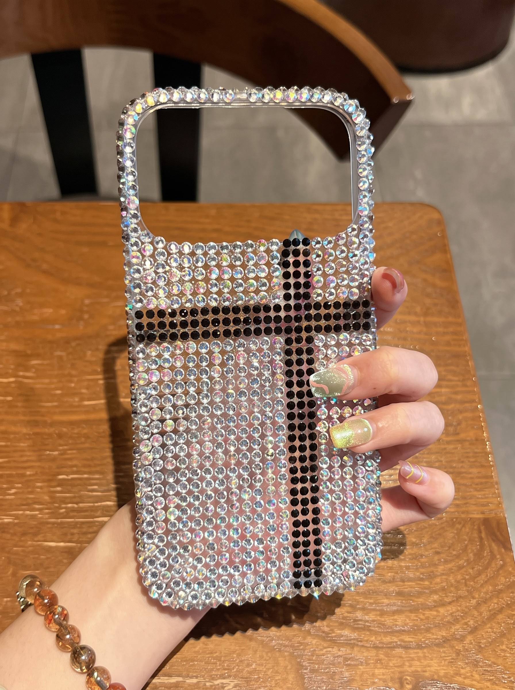 Luxury cross stone case