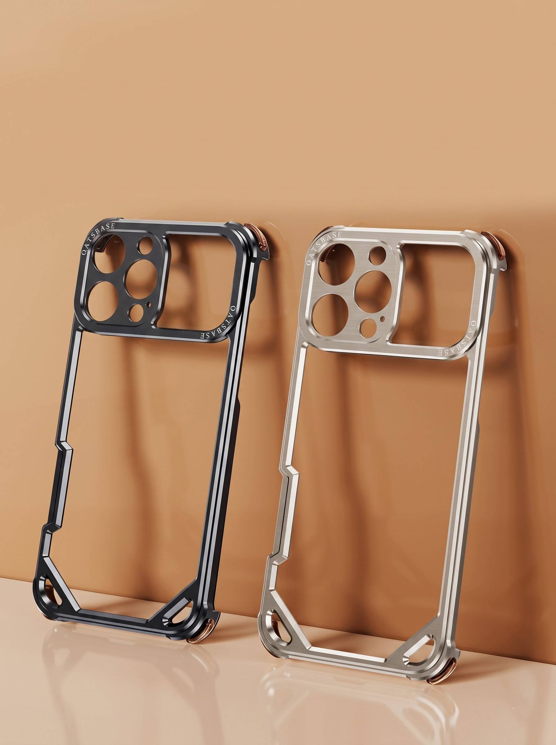 Metal Framed Phone Case For IPhone