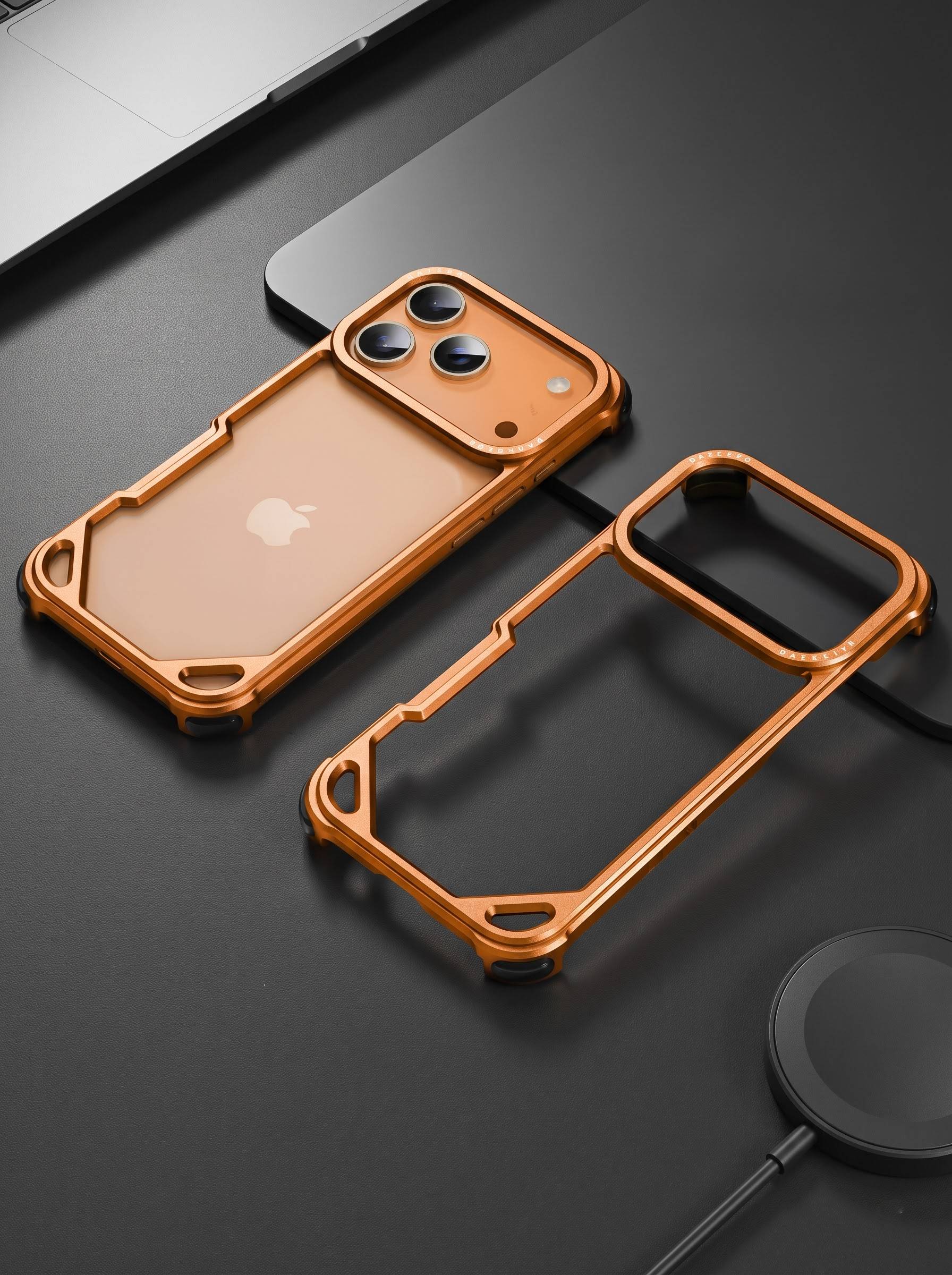 Metal Framed Phone Case For IPhone