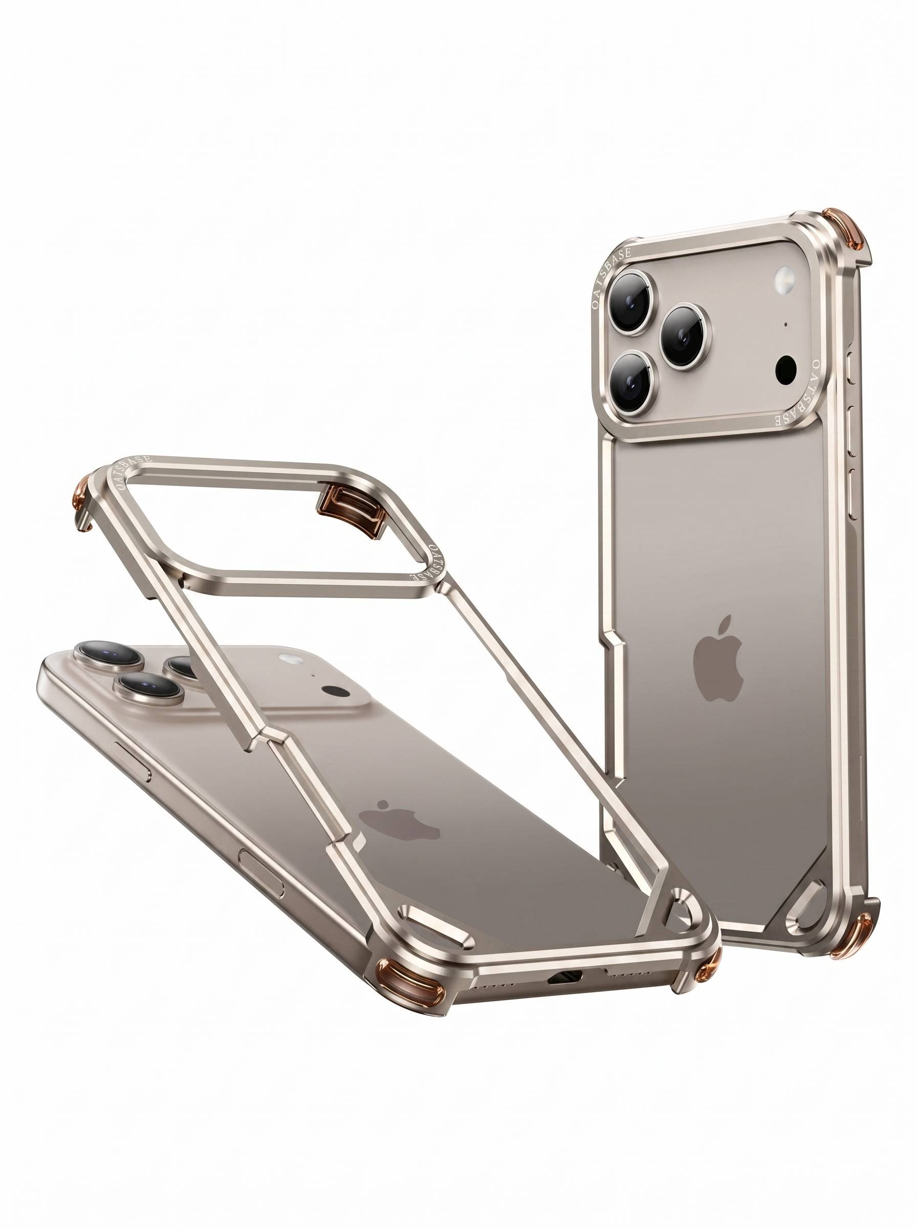 Metal Framed Phone Case For IPhone