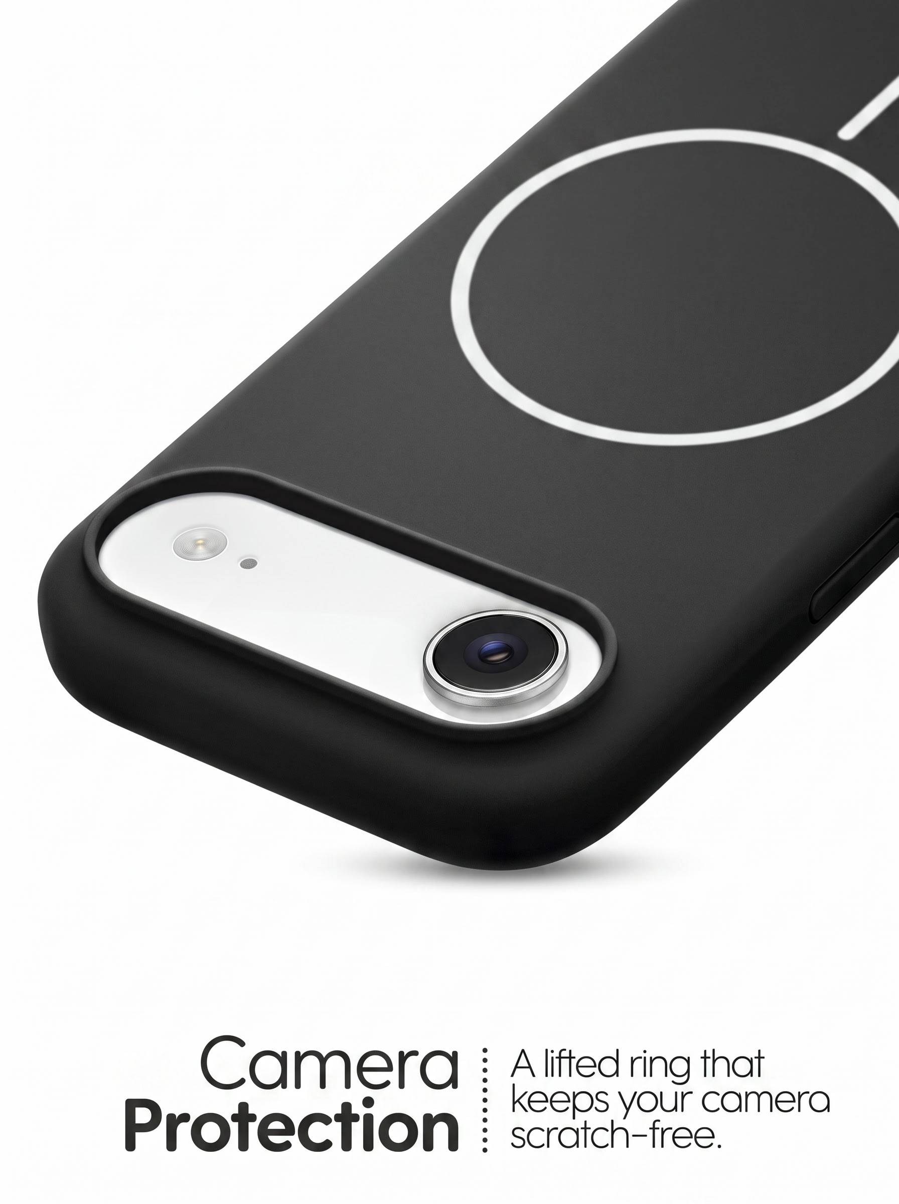 iPhone 17 Air Silicone Case With IC Working