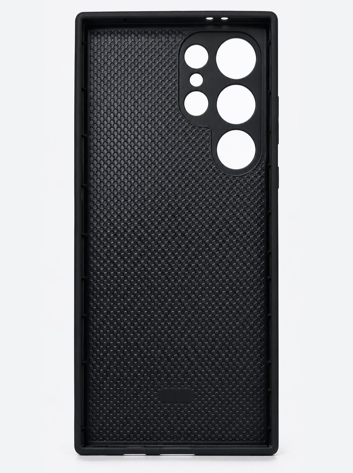 Samsung S24 Ultra | Dual-ton Case | Leather Back | Metal Camera Lens Protection | Navy Blue