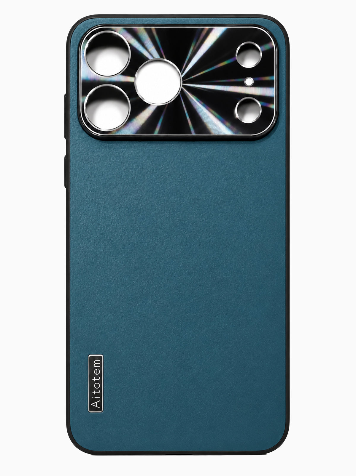 iPhone 17 Pro Max | Dual-ton Case | Leather Back | Metal Camera Lens Protection | Green