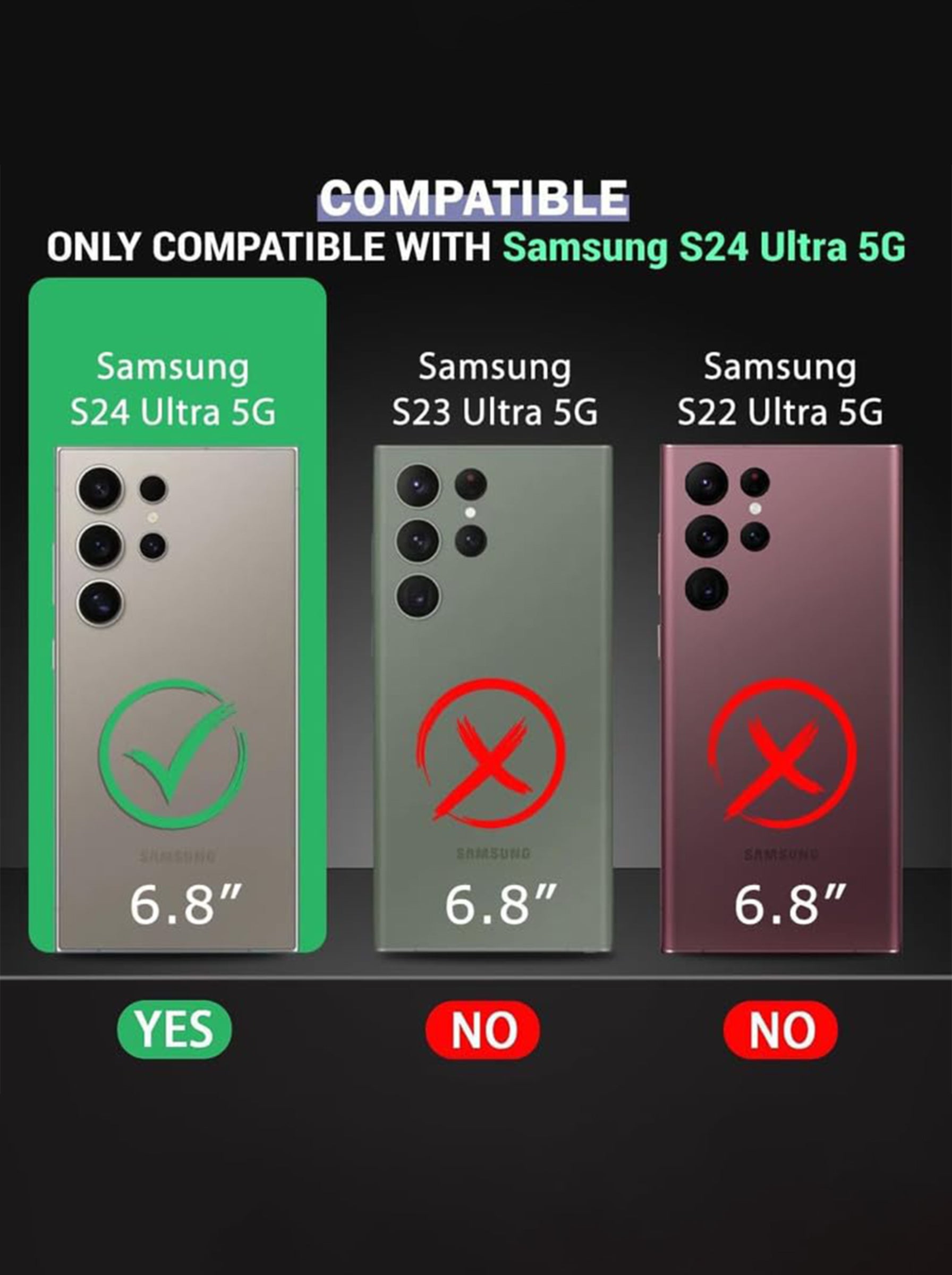Samsung S24 ULTRA | DROP+ | Portable Kickstand | MagSafe Compatible Magnetic Case | Shockproof Military Grade Protection | GRAY COLOR