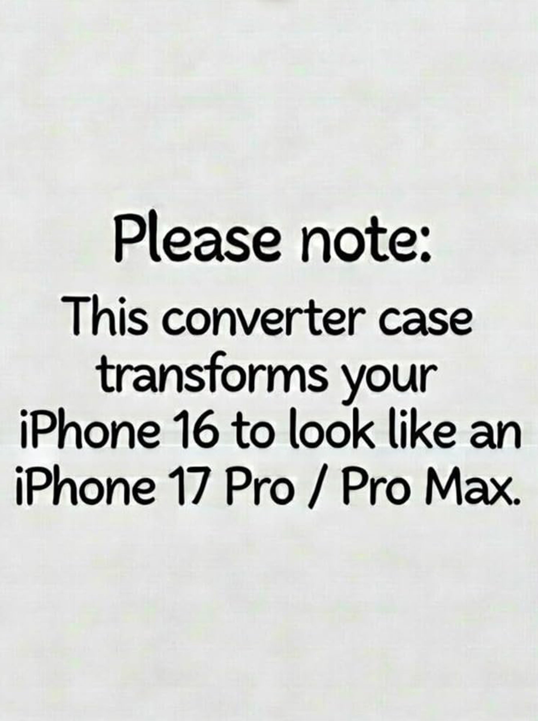 Converter Case for iPhone 16 | MagSafe | iPhone 17 Pro Series Style Design | in Built Camera Guard | Wireless Charging | SILVER COLOR