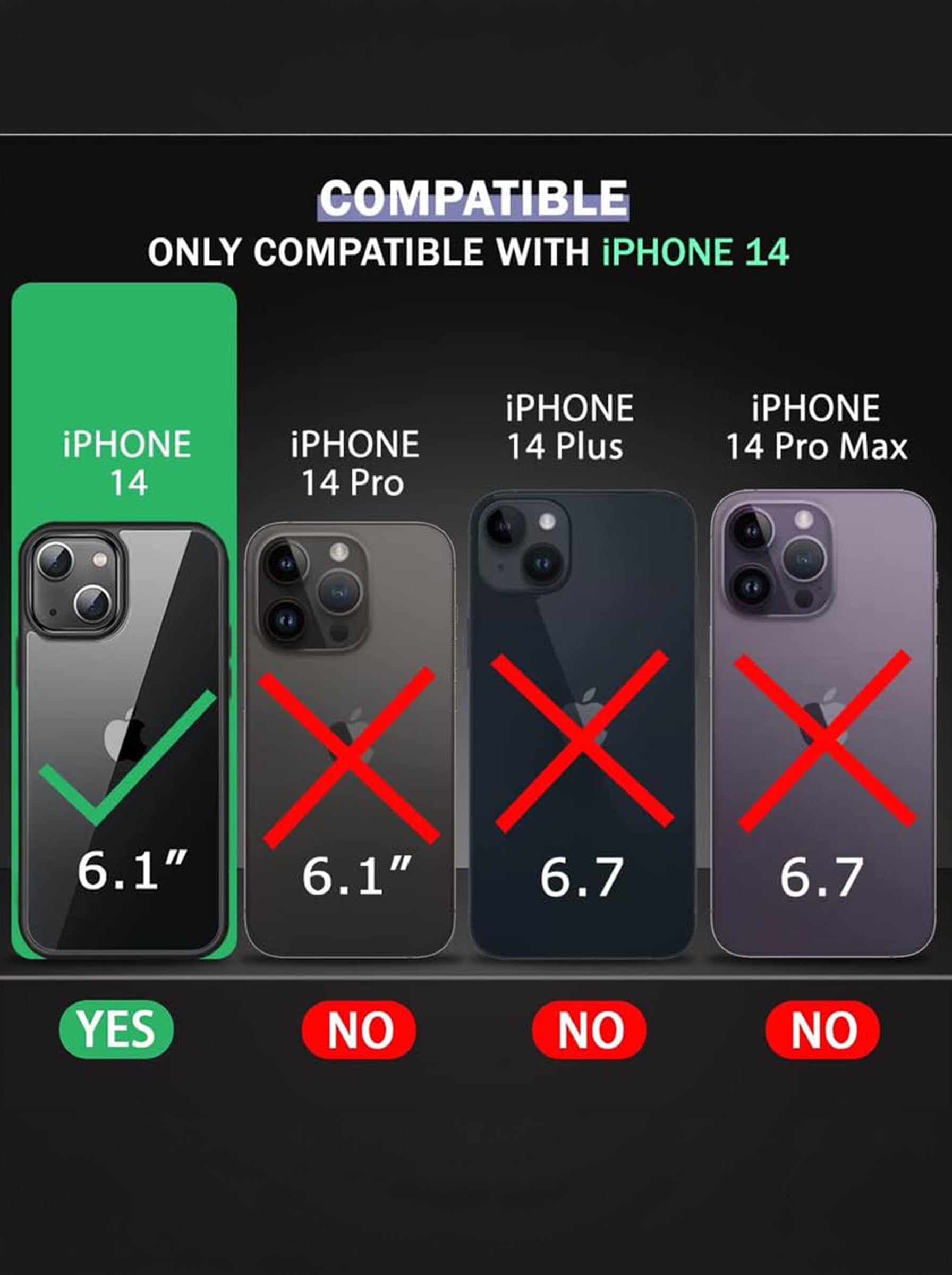 Converter Case for iPhone 14 | MagSafe | iPhone 17 Pro Series Style Design | in Built Camera Guard | Wireless Charging | BLUE COLOR