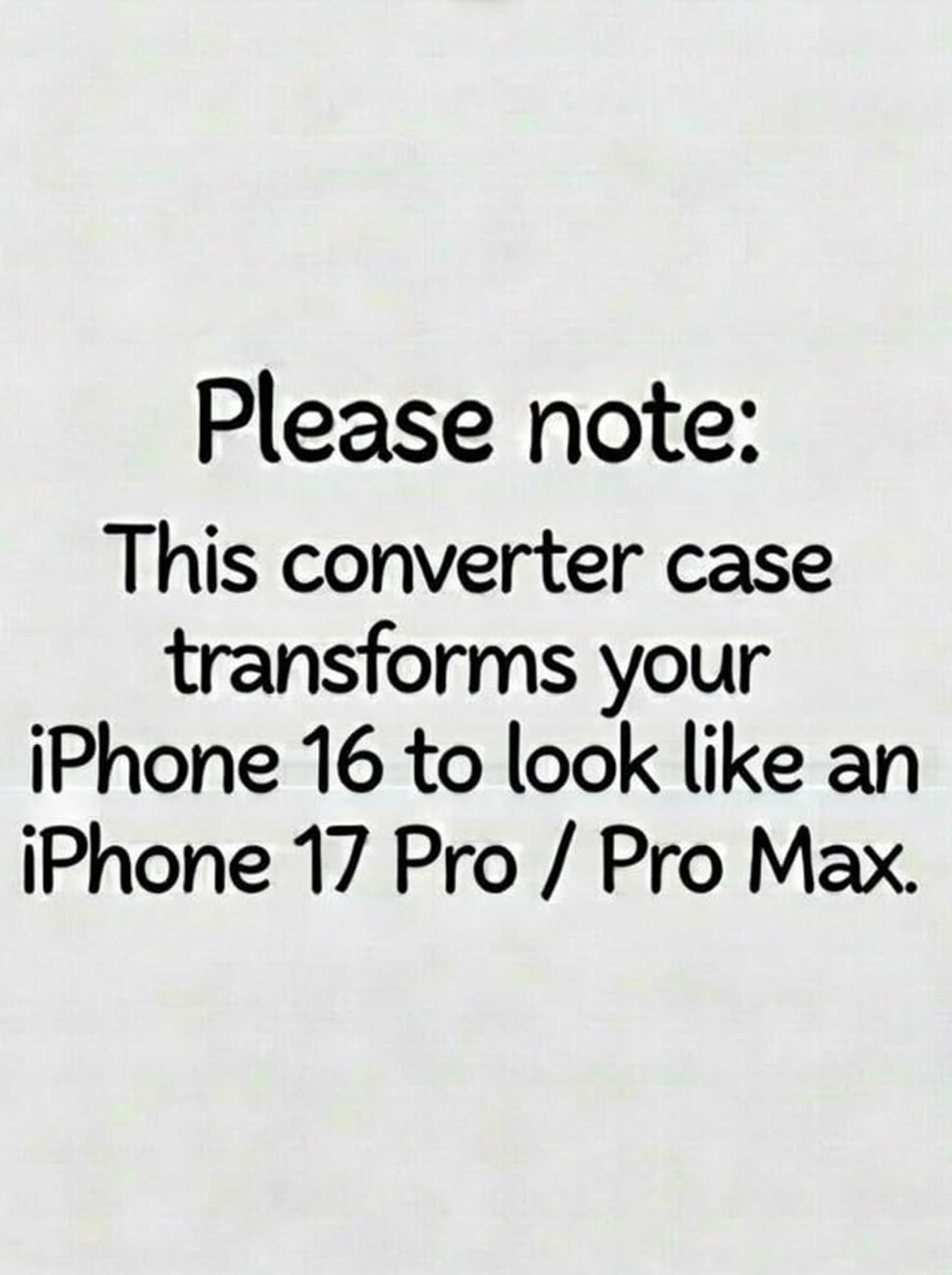 Converter Case for iPhone 16 | MagSafe | iPhone 17 Pro Series Style Design | in Built Camera Guard | Wireless Charging | ORANGE COLOR