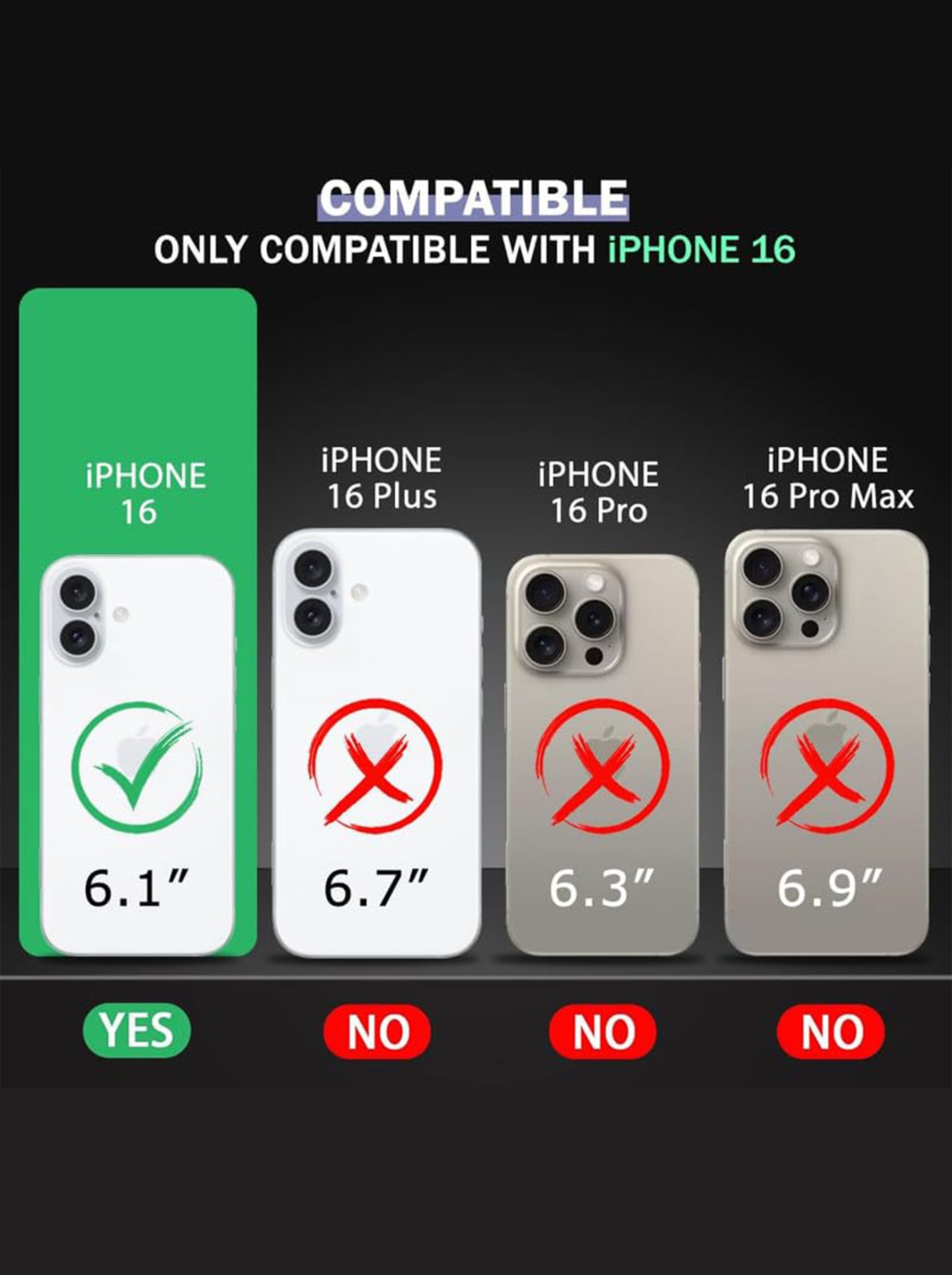 Converter Case for iPhone 16 | MagSafe | iPhone 17 Pro Series Style Design | in Built Camera Guard | Wireless Charging | BLUE COLOR
