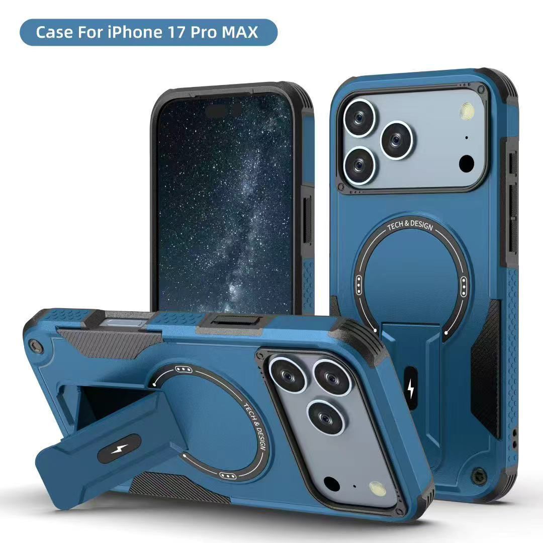 Magnetic Ring & Stand Shell Includes Opp Bag