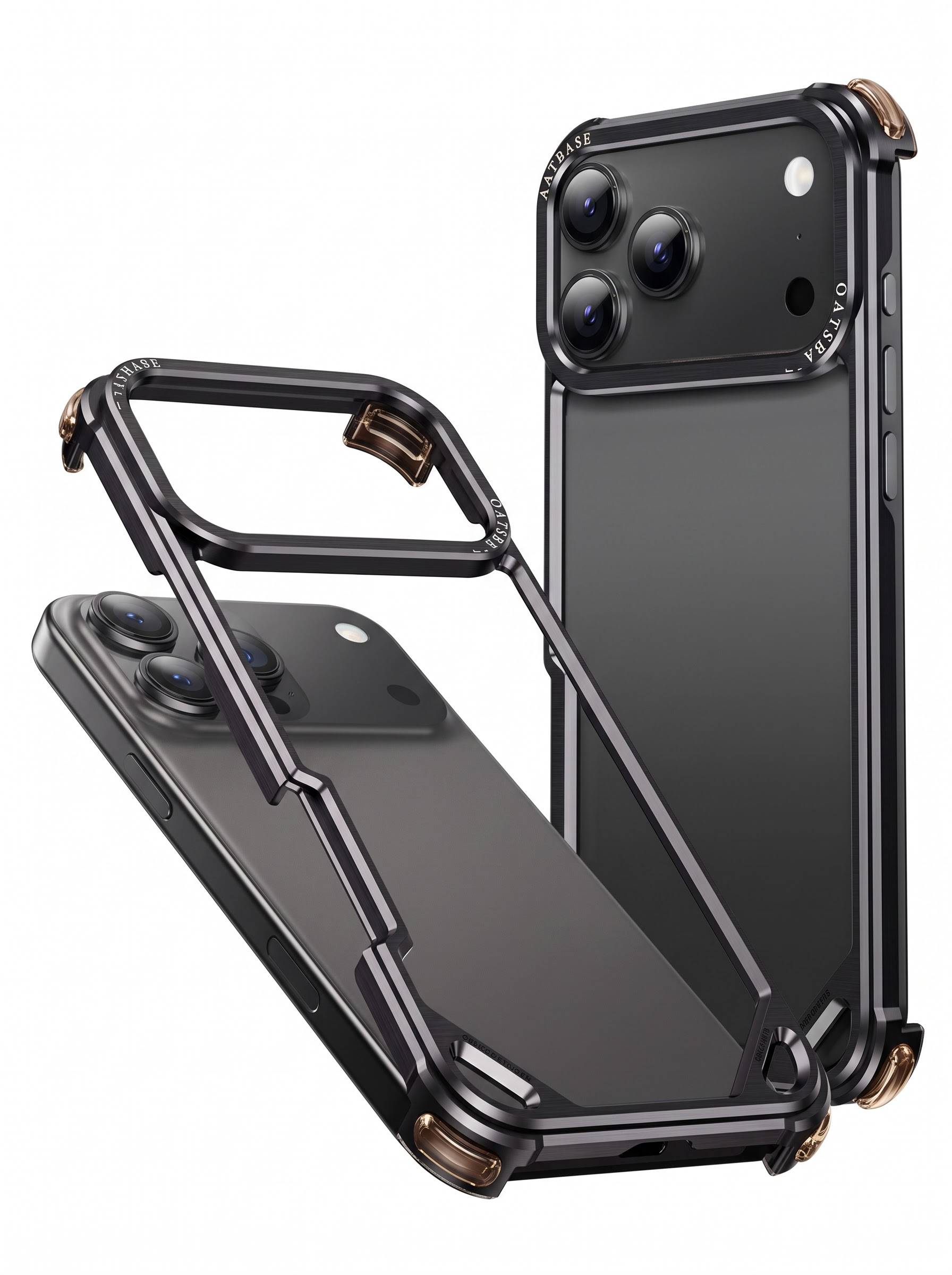 Metal Framed Phone Case For IPhone