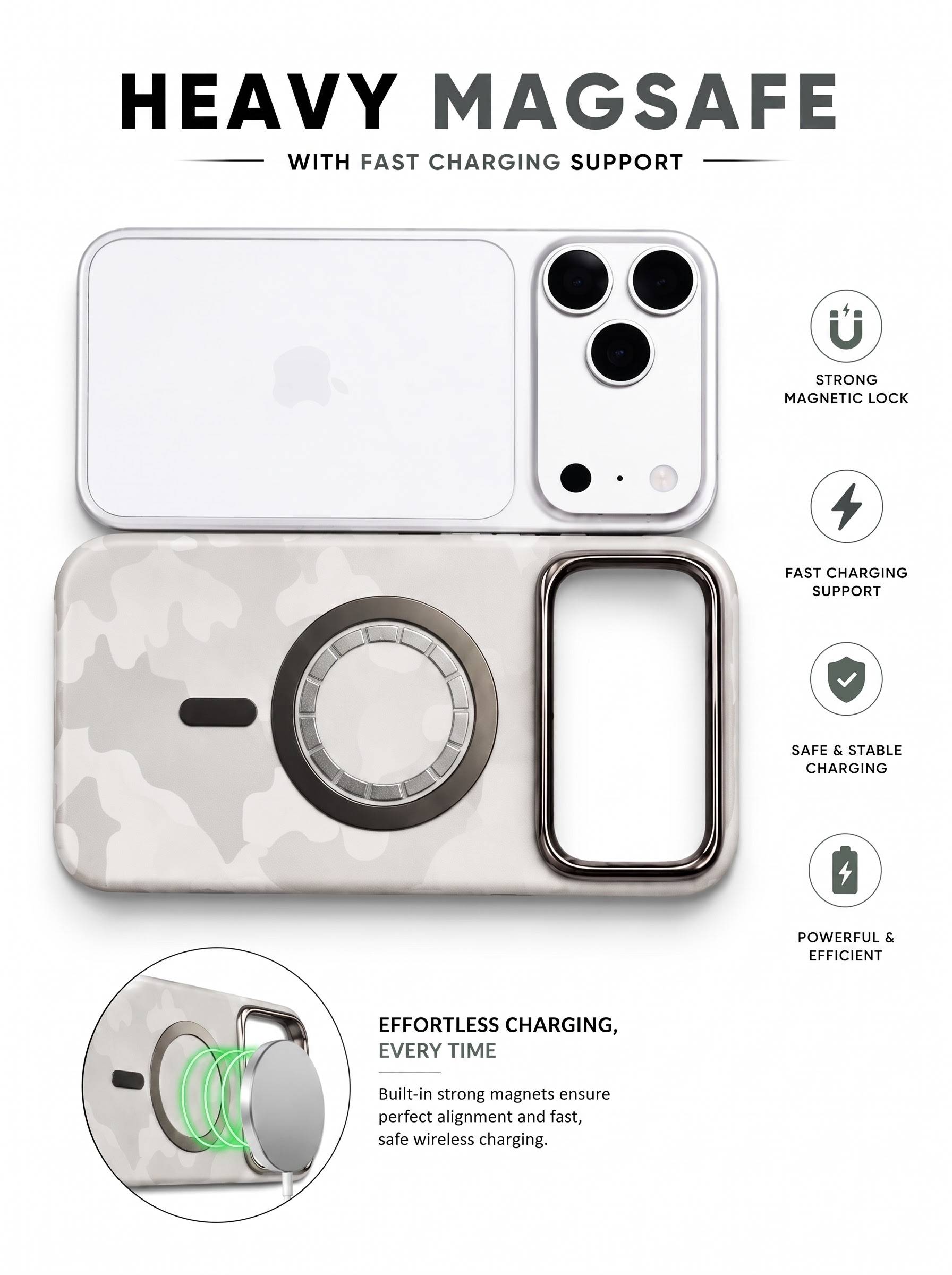 Army Leather Case For iPhone