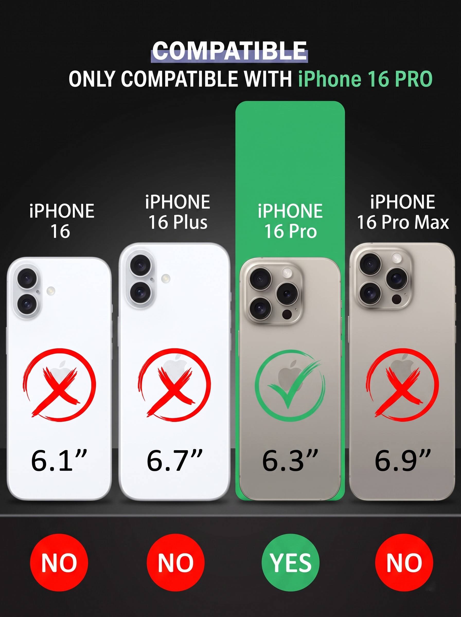 IPHONE 16 PRO | DROP+ | Portable Kickstand | MagSafe Compatible Magnetic Case | Shockproof Military Grade Protection | DESERT COLOR