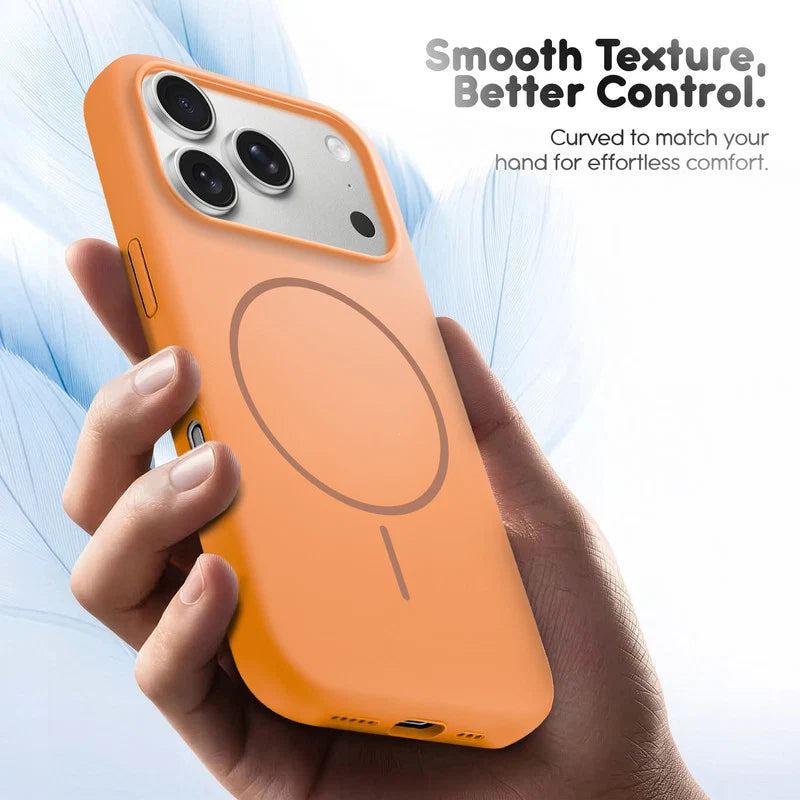 iPhone 17 Pro Max Silicone Case With IC Working