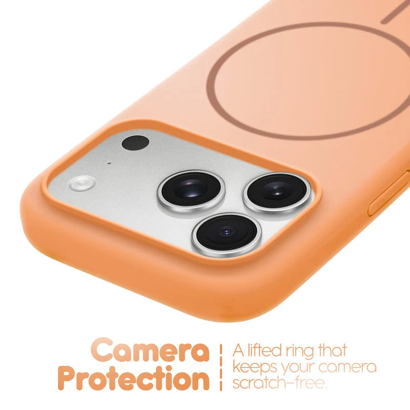 iPhone 17 Pro Max Silicone Case With IC Working