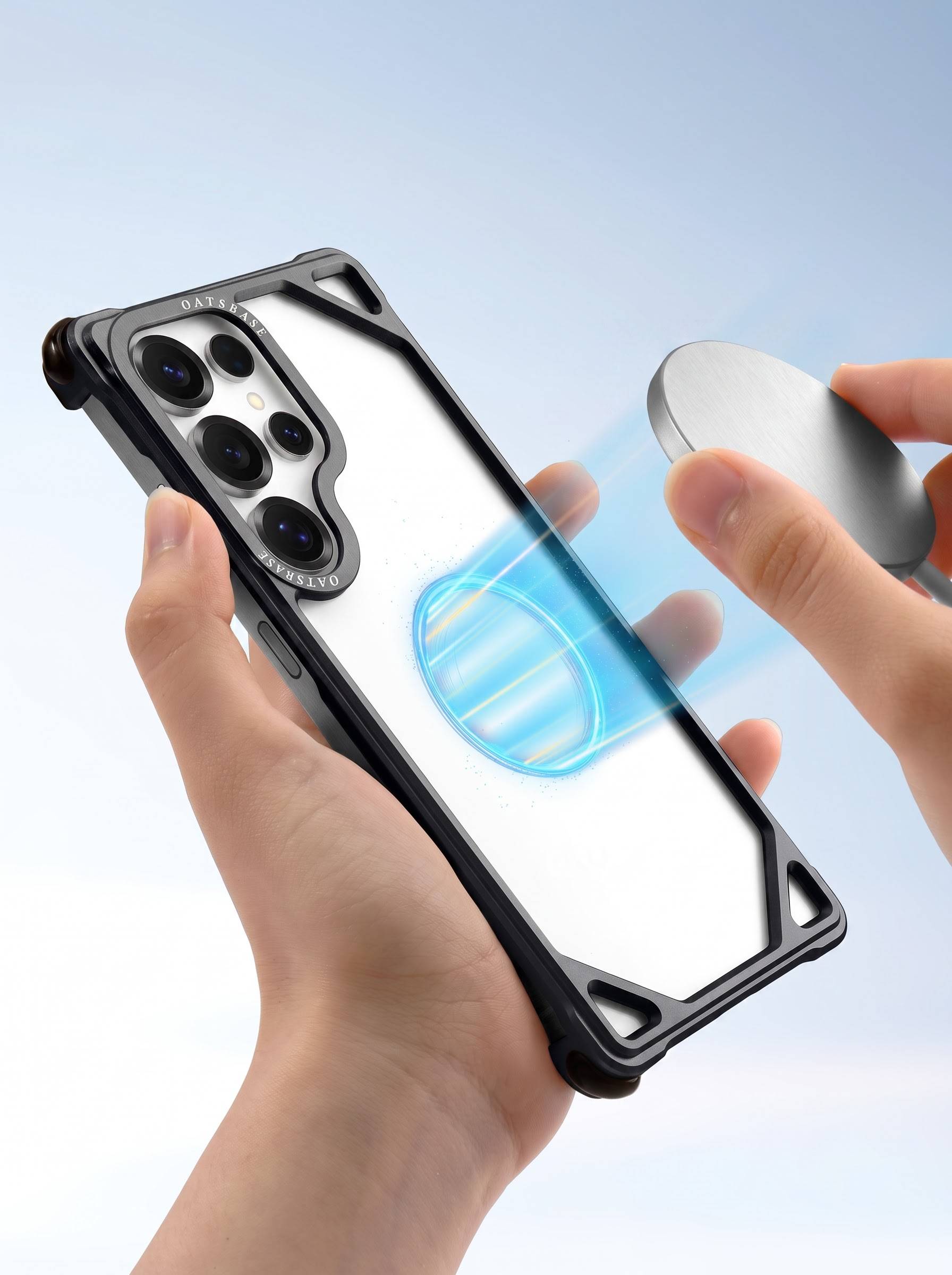 Metal Framed Phone Case For Samsung
