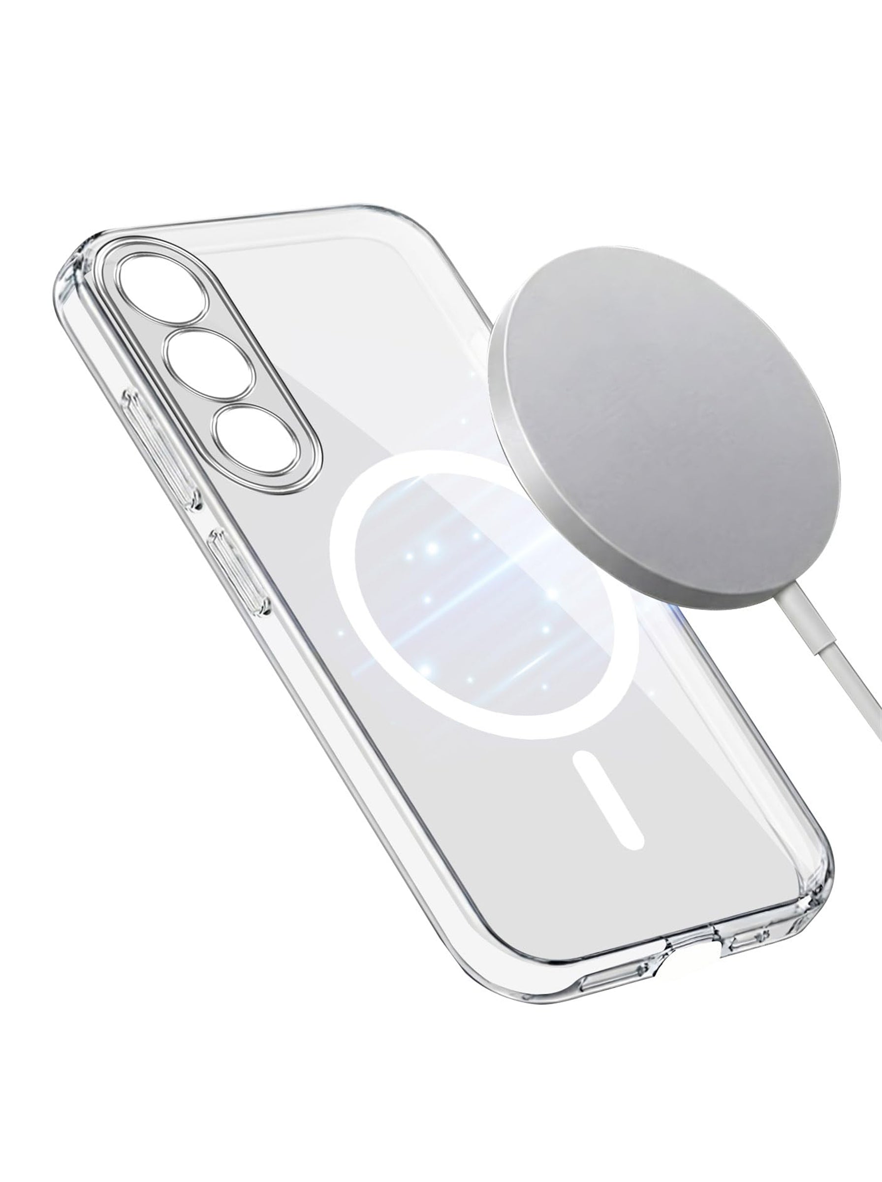 Vivo V70 FE 5G Clear Hard PC Case | Anti-Yellow | MagSafe Compatible