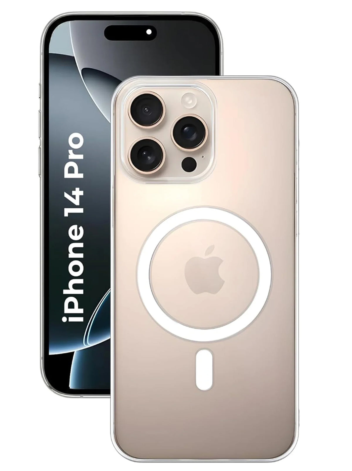 iPhone 14 Pro | Clear Hard PC Case | Anti-Yellow | MagSafe Compatible