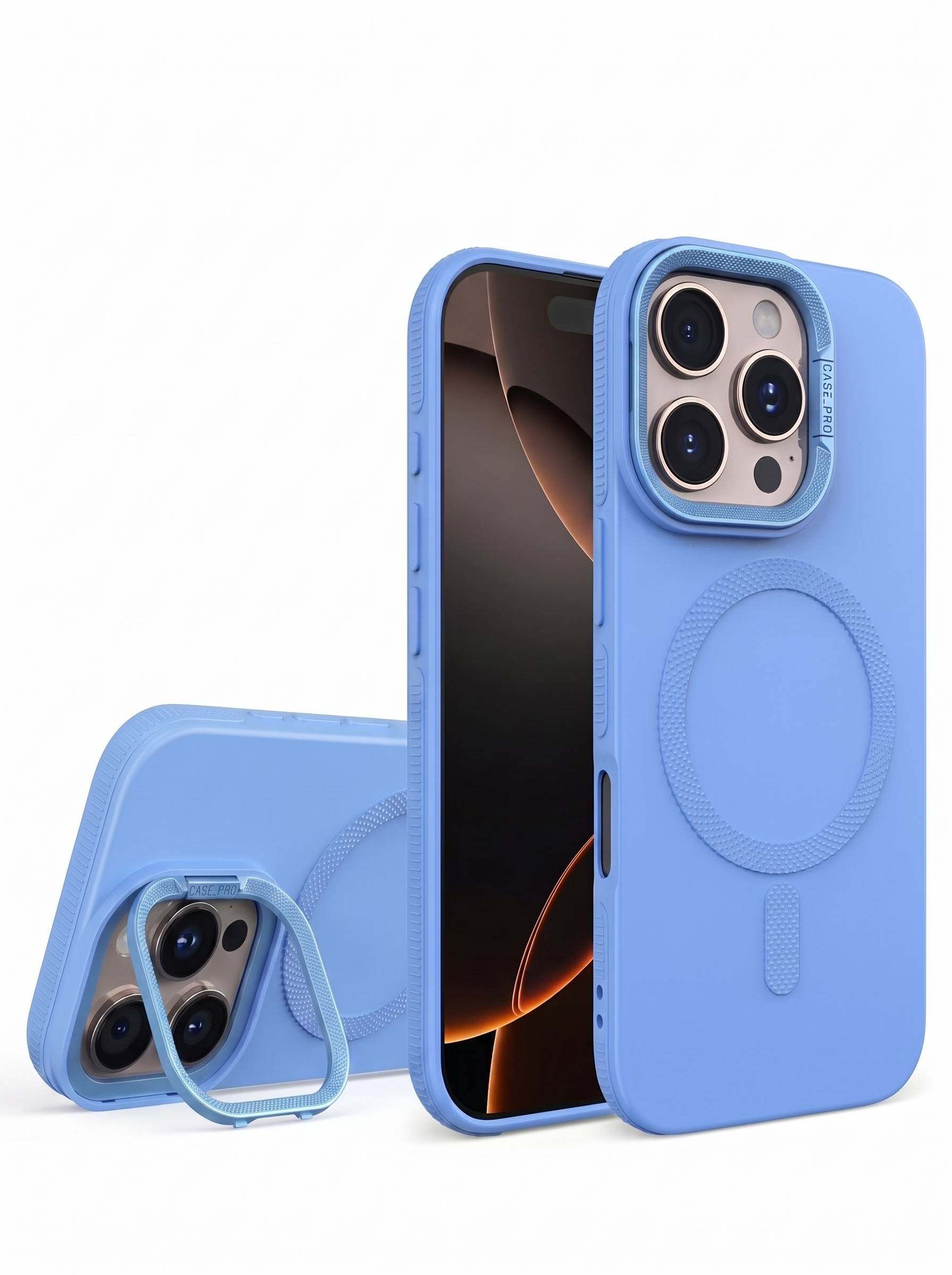 Magnetic stand case with magsafe