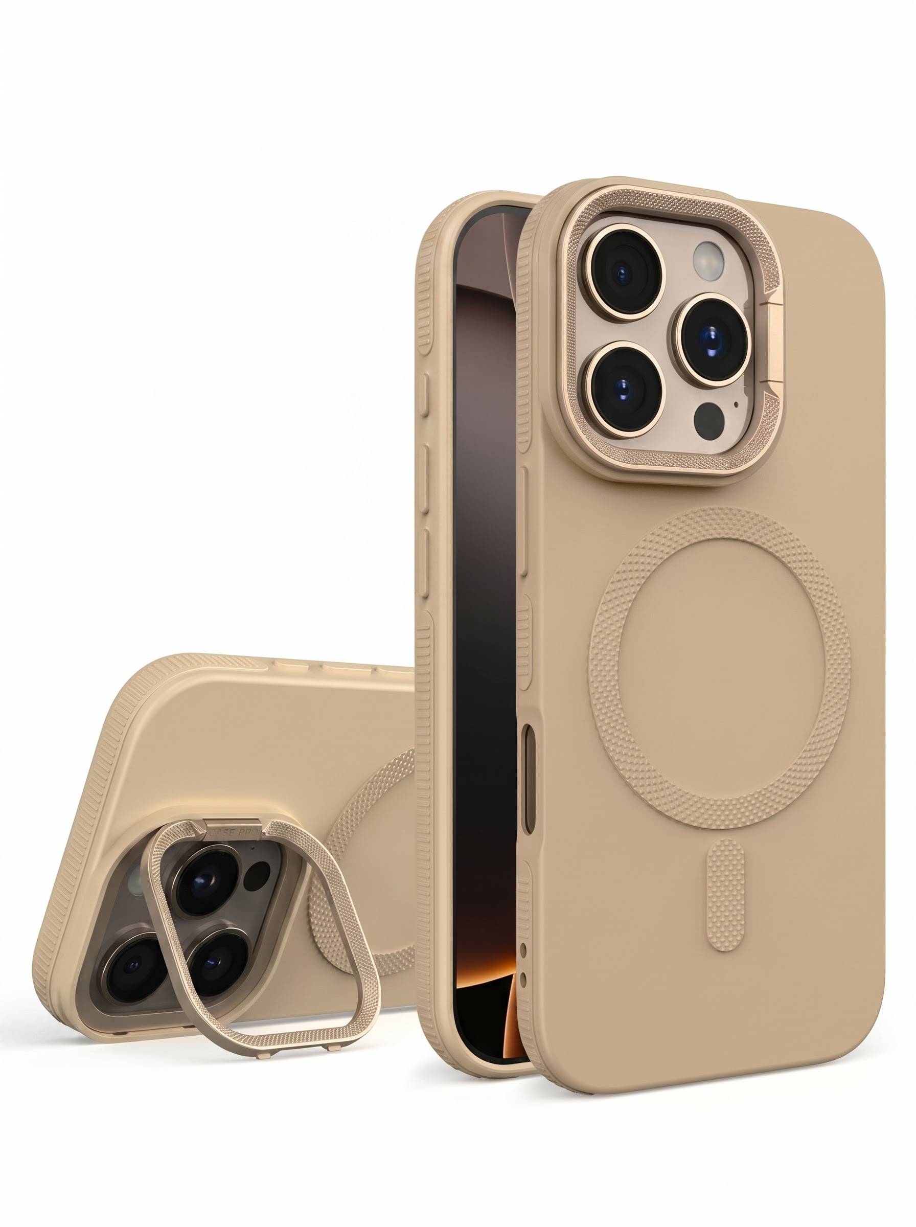 Magnetic stand case with magsafe
